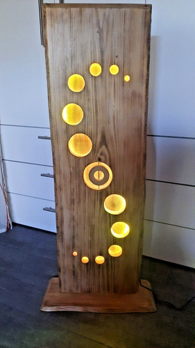 Deko-Holz-Stele