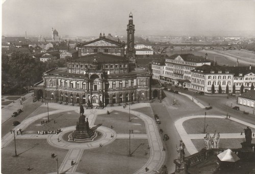 Dresden semper opernhaus und - opernhaus,