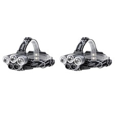  2 Pack Camping Lampen Aufladbar Scheinwerfer Angeln Taschenlampen Im Freien