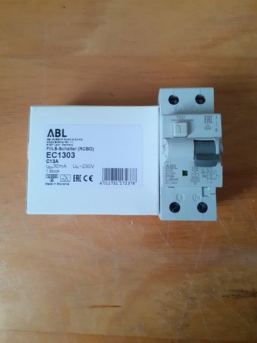 Schalter abl 1303 - fi/ls-schalter, 13a