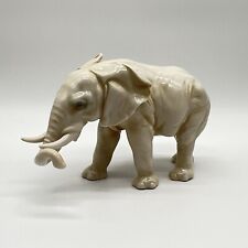 Antike Karl Ens Porzellanfigur Elefant Grüne Mühlenmarke Tierfigur Porzellan