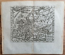 Desing Original Kupferstich Karte Europa (24) - 1747