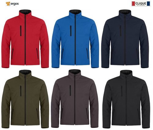 Clique softshell padded - padded, herren
