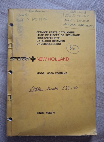 New holland mähdrescher 8070 - new,