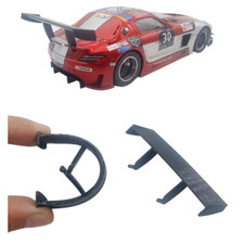 flexibler Spoiler Carrera Digital 124 Mercedes Benz SLS AMG GT3 Tuning Kleinteil