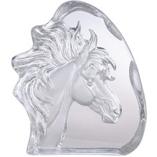 Glas Kristall Figur Pferd