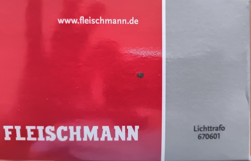 Fleischmann lichttrafo 670601 - fleischmann,