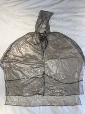 RARITÄT Regencape 60 o.70er Jahre ** Regenpelerine ** Regenumgang 100% PVC Retro
