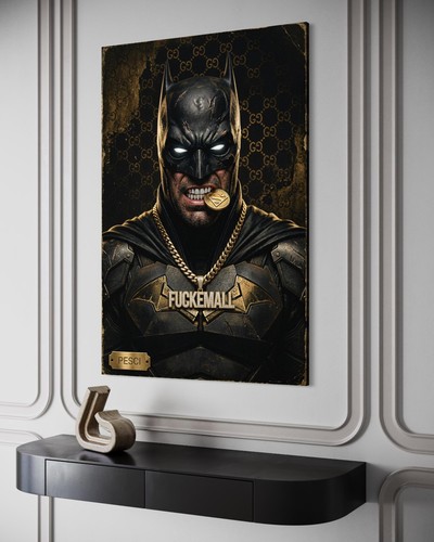 Batman leinwand bild gotham - leinwand,