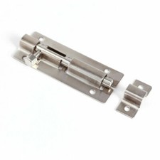 8 Satz 75mm Edelstahl Bolzenriegel Schloßriegel Türriegel Schubriegel Schrauben