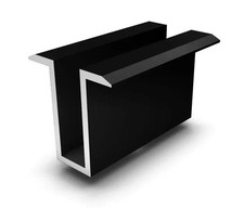 K2 Systems – 1005145 Mittelklemme Einzeln, schwarz (mit 0% USt)