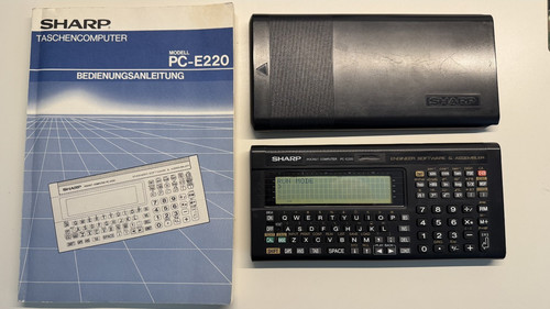 Sharp e220 - sharp, pc-e220