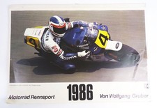 Motorrad Rennsport 1986 Wolfgang Gruber Kalender Grand Prix