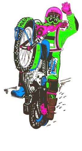 Eisspeedway aufkleber fahrer - eisspeedway,