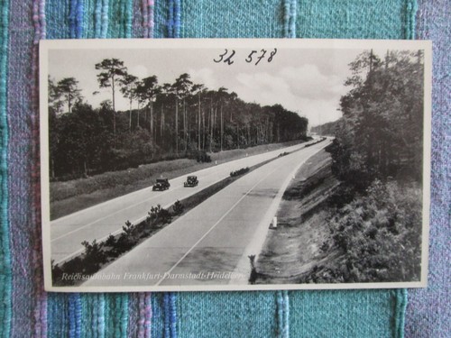 Postkarte reichsautobahn - ak/postkarte,