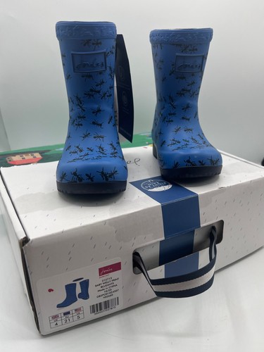 Joules baby blue ant print - joules,