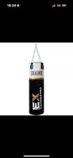 MAXXUS EXCALIBUR Boxsack THUNDER PRO 120 Sandsack Stahlkette Punching Bag MMA