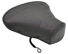 Schwingsattel uni auto grau - uni,