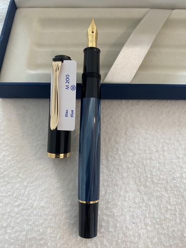 Pelikan m200 blau marmoriert - pelikan,