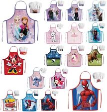 Kinder Kochschürze SET Schürze Backschürze 2 Teilig Frozen Minnie Spider-Man