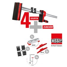Bessey Korpuszwingen/Zubehör Set KRE-SET-A 12-teilig