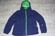 Warme Jacke, Winterjacke, Skijacke v. CRANE - Blau/Grün - Gr. 158/164