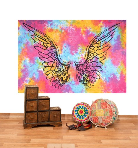 Tagesdecke wandbehang bunt - wandbehang,