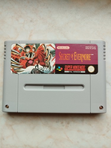 Snes secret evermore ukv - snes,