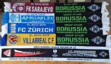Borussia Mönchengladbach Schals Europa-League Saison 2014-2015 Near-Mint 