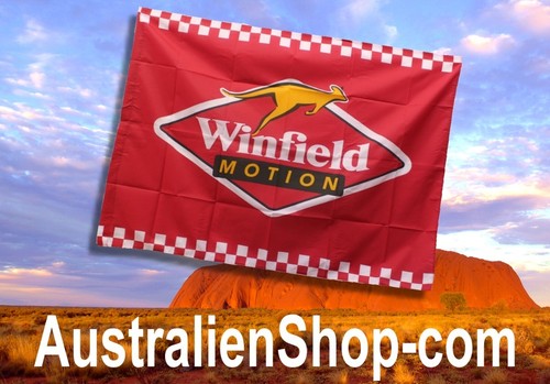 Winfield racing flag fahne - -,