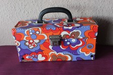 MC Kassettenkoffer 70er Flower
