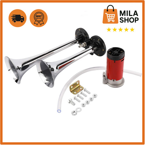 Dual trumpet 12v lufthorn - 12v,
