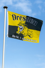 Dresden Fahne 150x90 cm –