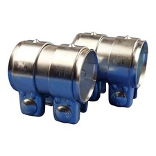 2 St. Auspuff Rohrverbinder