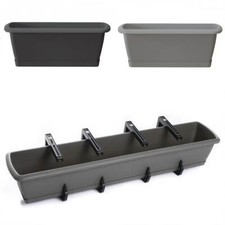 Blumentopf Blumenkasten Balkonkasten Geländerkasten Aufhängung Respana 40-90cm