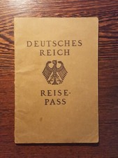 Deutsches Reich Reisepass
