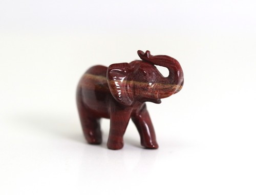 Halbedelstein jaspis elefant - jaspis,