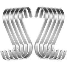 S Haken Edelstahl 10 Stück