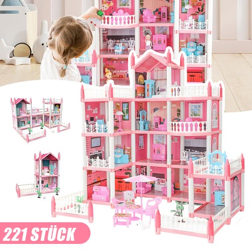 Etagen puppenhaus mit - mit, led