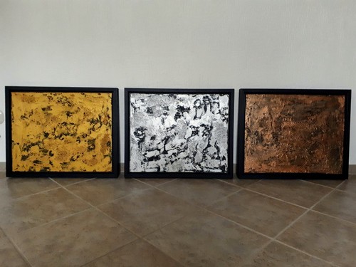 Abstrakte acrylbilder - 3,