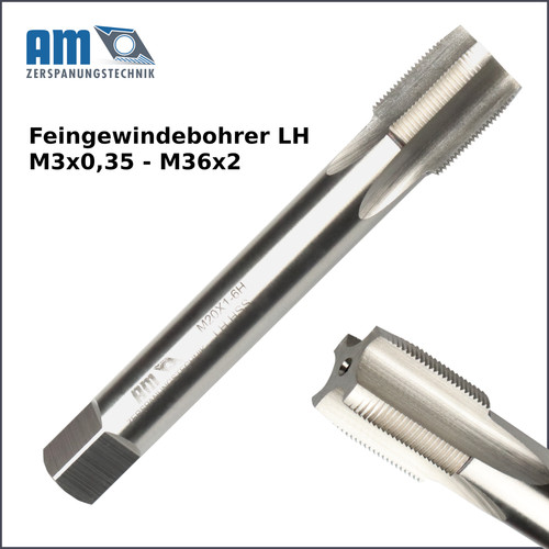 Linksgewindebohrer feingewinde - linksgewindebohrer,