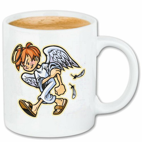 Kaffeetasse engel mit flügel - engel,