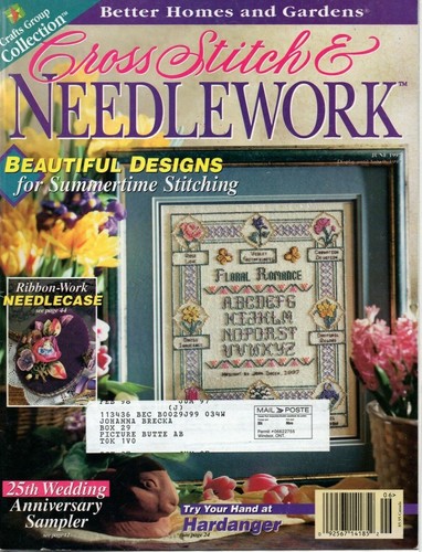 Cross stitch needlework - cross,