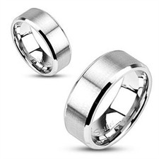 Ring Herren Damen Edelstahl