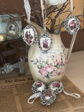 6 Stück Ostereier Vintage