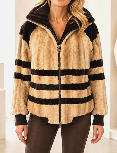 Neu samtnerz nerzjacke - neu,