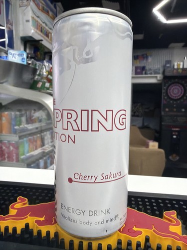 Red bull spring edition cherry - red,