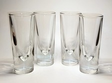 Leonardo Modell Gilli 4 x Grappa Gläser Becher Schnapsgläser Blockglas schwer !