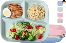 4 Stück flache Teller