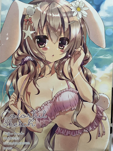 Colorful sketch artbook ecchi - colorful,